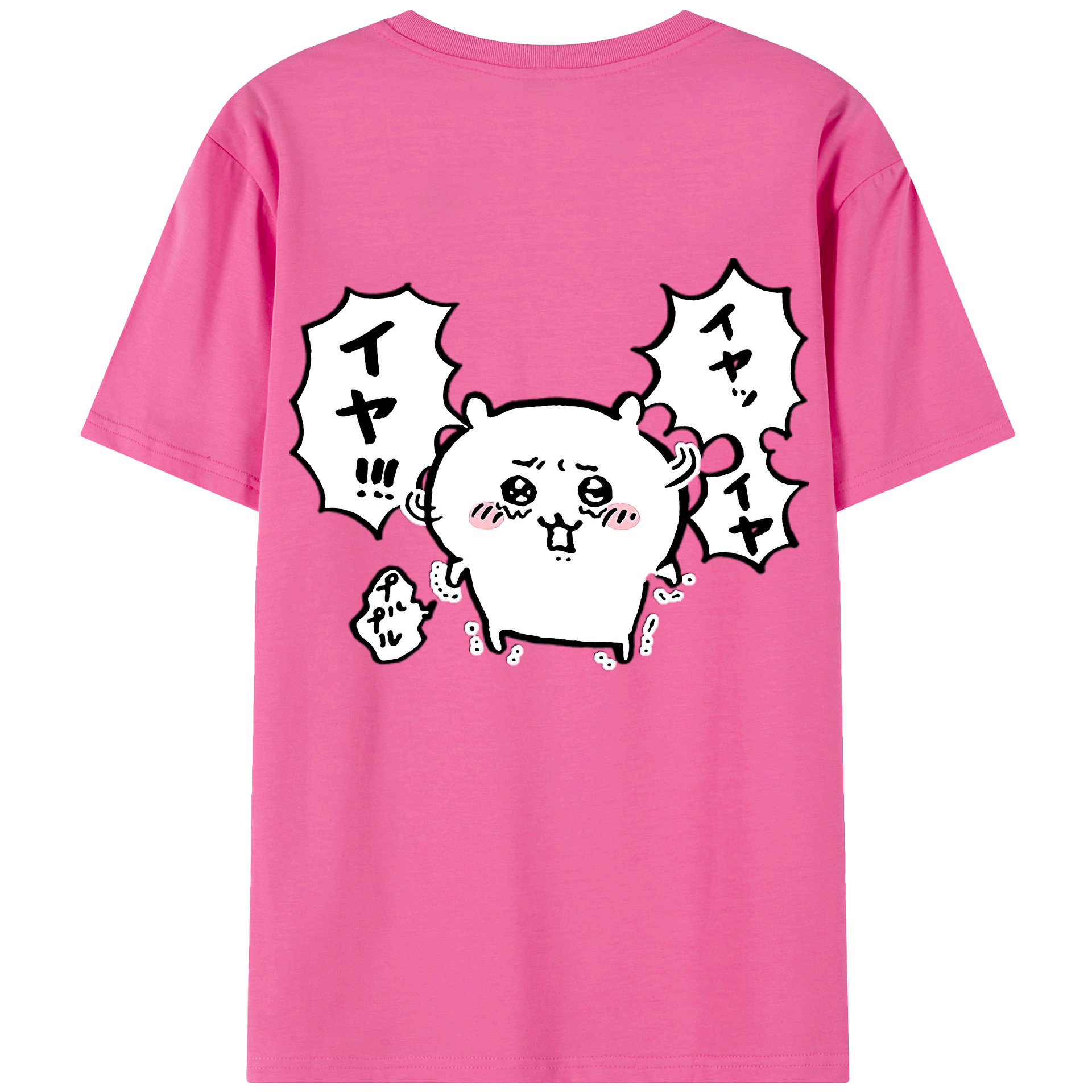 （画像用） ちいかわ ちいかわ Chii-kawa chiikawa レディース半袖Tシャツ(バックプリント)